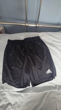 Image of Black Adidas Dri Fit Shorts Age 11 12 Brand New!!