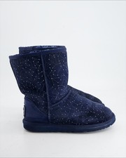 Borsa da spalla UGG Camoscio Blu - Buone condizioni