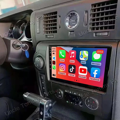 9''64GB Android 15 Carplay Car Stereo Radio GPS DSP For Hummer H2 2008-2009