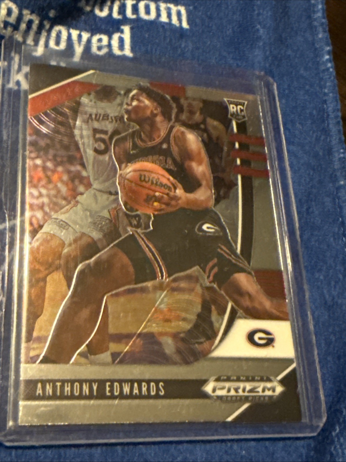 2020 Panini Prizm Draft Picks Collegiate #1 Anthony Edwards
