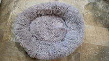 27×27 Pet Bed Round Anti Anxiety  Dounut Bed Fits Up To 35 Lbs
