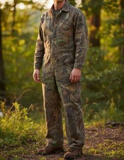 Walls Outdoors Youth Insulated Coveralls Advantage Camo Size 18 Hunting Workwear