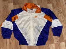 Vintage Nike Color Block Track Jacket 80s 90s Youth Size S 8 EUC Rare