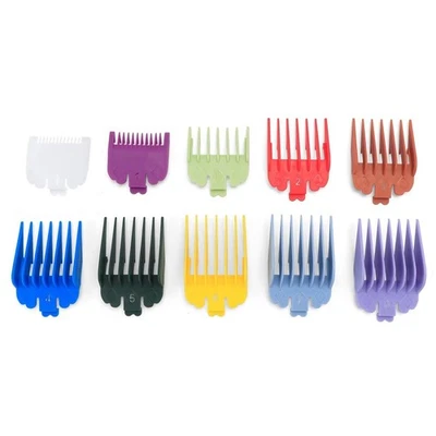 10X Hair Clipper Comb Guide Trimmer Guards Attachment 1.5 to 25mm For WAHL