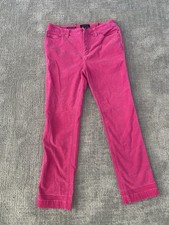 Charter Club Women's Pink Valour Straight Leg Pants Size 6
