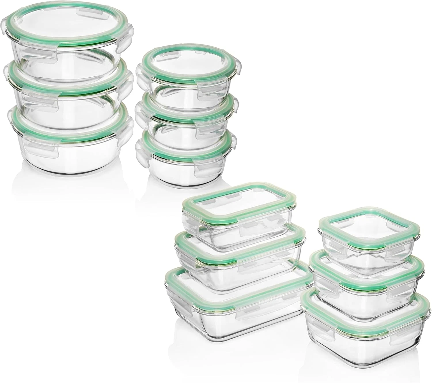 Airtight Glass Food Storage Set: 12 Versatile Containers for Every Need