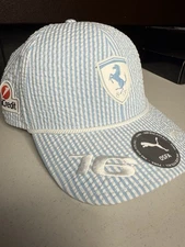 Puma Scuderia Ferrari HP 2025 Special Edition Leclerc baseball cap NEW F1 Monaco