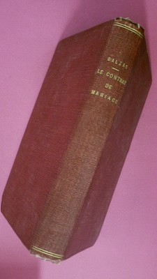 247544 LE CONTRAT DE MARIAGE Albert Savarus - Etude de Femme HC +Abb