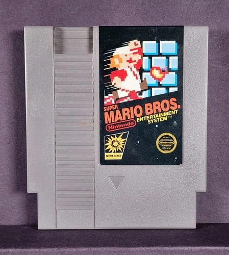 Super Mario Bros. Nintendo NES 1985 5-Screw Game Cart - *TESTED* - FAST SHIP