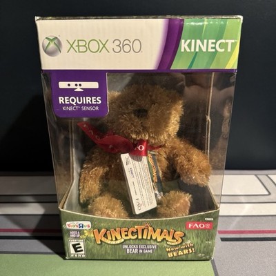 Kinect Kinectimals Plush FAO Bear & Game Toys R Us Exclusive - Xbox 360 (New)
