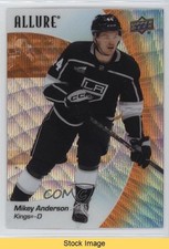 2023-24 Upper Deck Allure Orange Slice Mikey Anderson #75 READ a2p