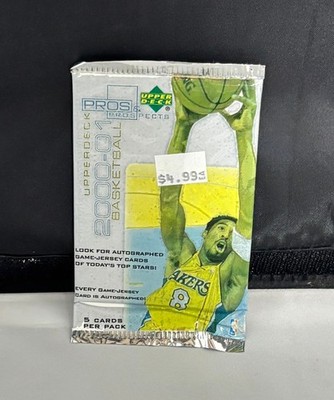 Upper Deck - Pros & Prospects NBA Basketball Cards, Sealed