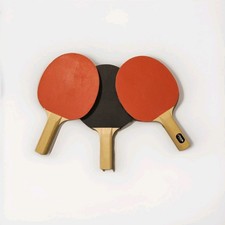 Lot Of 3 Replacement Stiga Red Black Wooden Table Tennis Ping Pong Blades