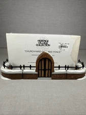 Dept. 56 Heritage Village Accessories - Churchyard Gate and Fence - #5806-8
