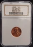 1985 NGC MS67 RD Lincoln Memorial Cent Coin