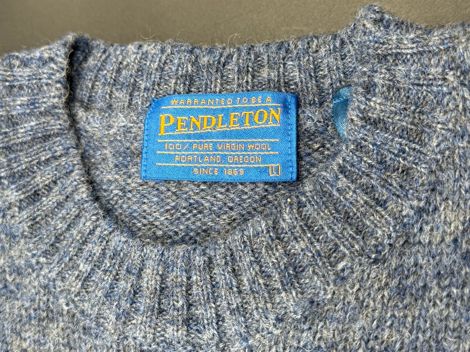 Pendleton Men's Wool Sweater Size Large - image 3
