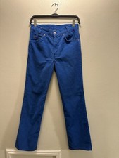 1960s Levi Corduroy Pants, white tab, talon zipper, Size 30 W 30 L