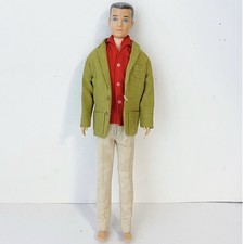 Vintage Ken Doll Mattel 1960s Brown Molded Hair 12  