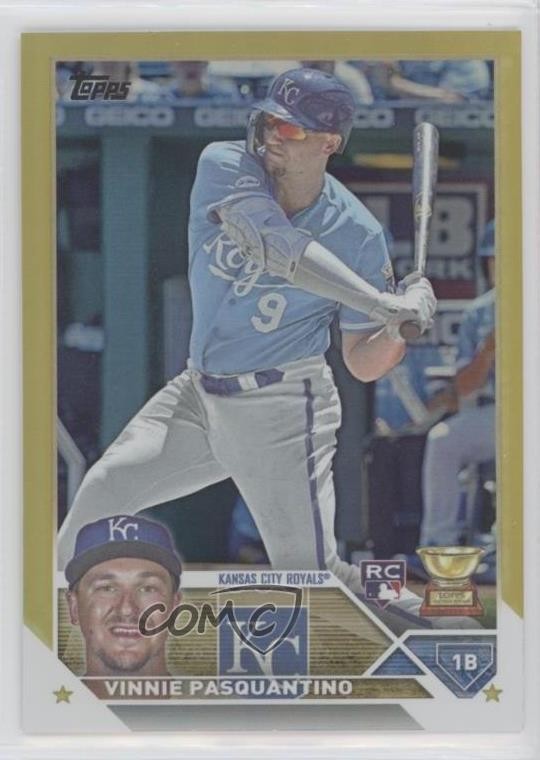 2023 Topps Series 1 Gold Foil Vinnie Pasquantino #302 11s9
