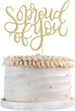 So Proud of You Cake Topper,2026 Graduation Cake Topper,Congrats Grad Party
