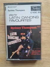 Sydney Thompson Plays Latin Dancing Favourites 1977 Cassette Tape Album Tested