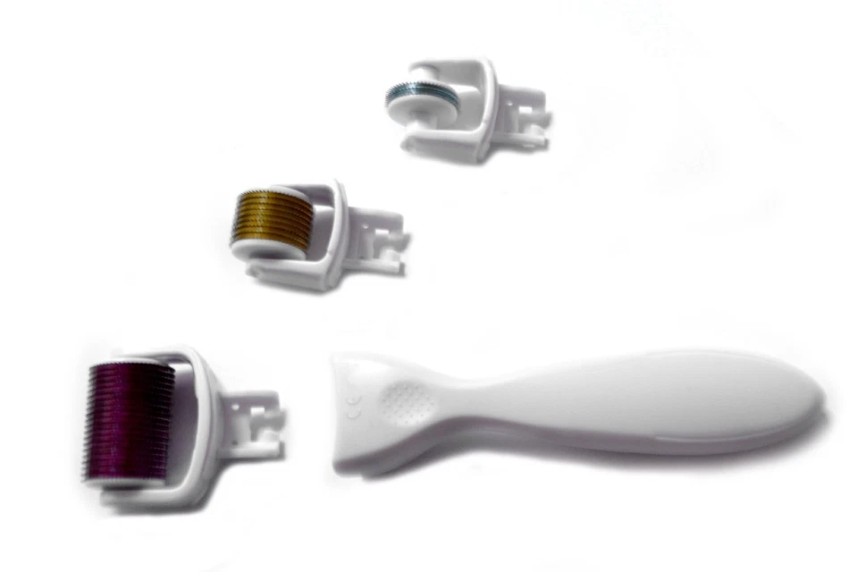 DERMA-CIT® 3-In-1 Kit Derma Roller Titanium 180/600/1200 Pins (0.5-1.5-2.0mm) - Image 4 of 4