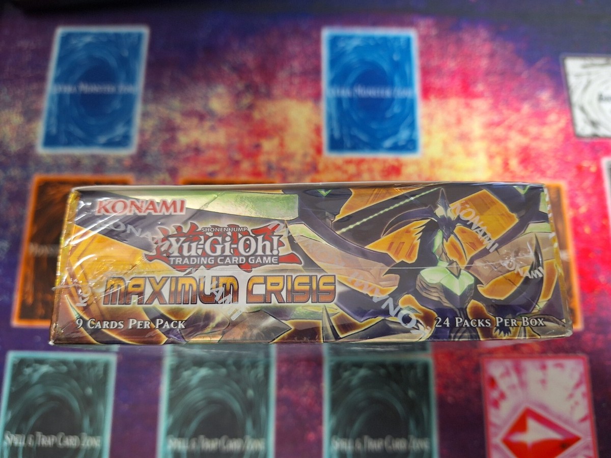 Yu-Gi-Oh! Maximum Crisis 1st Edition Booster Box Factory Sealed English | eBay Yu-Gi-Oh! Maximum Crisis 1st Edition Booster Box Factory Sealed English | eBay