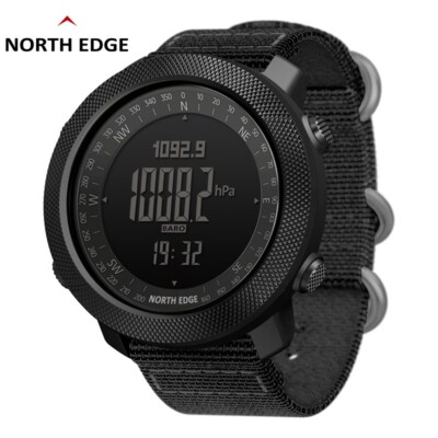 #ad NORTH EDGE APACHE 3 Men#x27;s Smart Watch Altimeter Barometer Military Army Watch $52.24