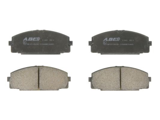 ABE BremsbeläGe Bremsbelegsatz Vorne Passend FüR Toyota Hiace IV Bus-image