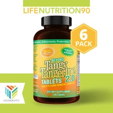 Youngevity Beyond Tangy Tangerine 2.0 Tablets / 6 pack