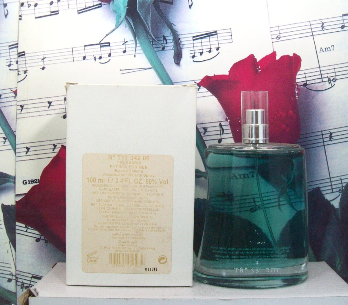 Trussardi 复古男士香水| eBay