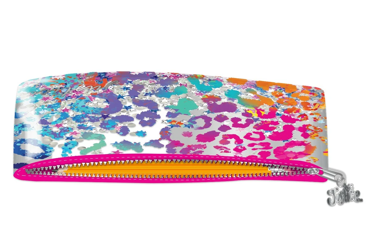 Justice top pencil pouch