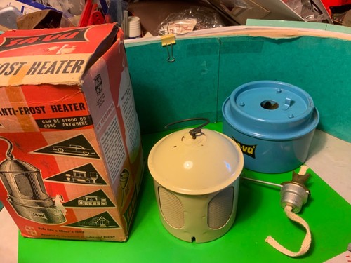 SA VU anti-frost garage/greenhouse heater,583326,vaporite,OLD STOCK ,2587 - Picture 5 of 7