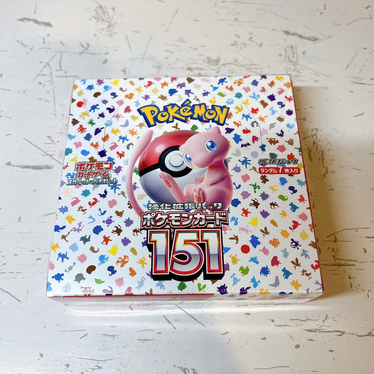 Pokemon Card Game Scarlet & Violet 151 Booster Pack Sealed Box