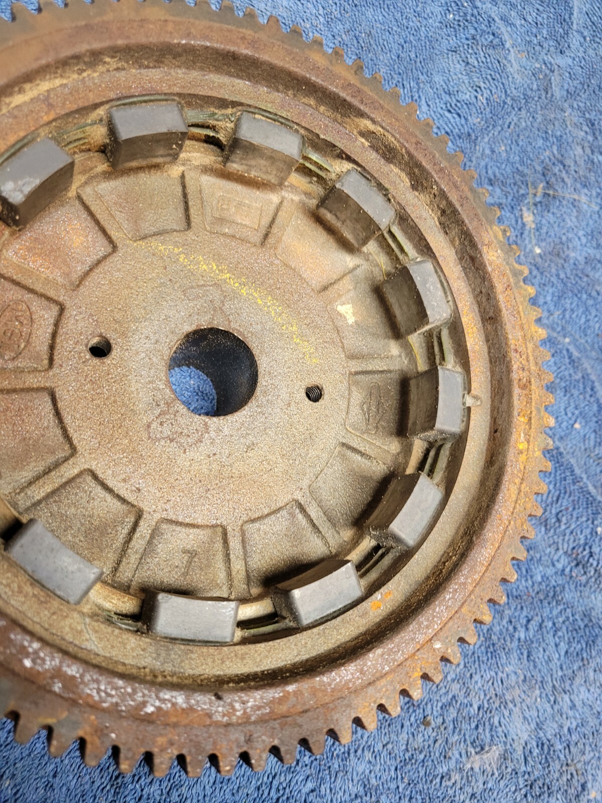 16 Horsepower Toro OHV Power Plus Lawn Tractor Engine Flywheel eBay