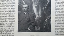 UMBERTO MARTINA (Dardago 1880 Tauriano 1945) su rivista originale del 1923