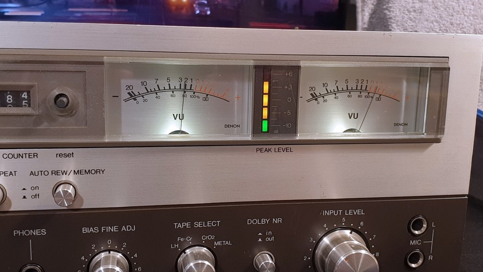 Denon DR250 STEREO CASSETTE DECK Piastra a cassette DOLBY BI