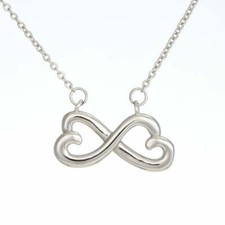 Heart Shaped Infinity Necklace
