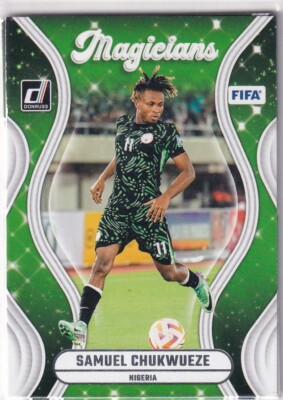 2024-25 Panini Donruss Soccer No. 17 Samuel Chukwueze Magicians 