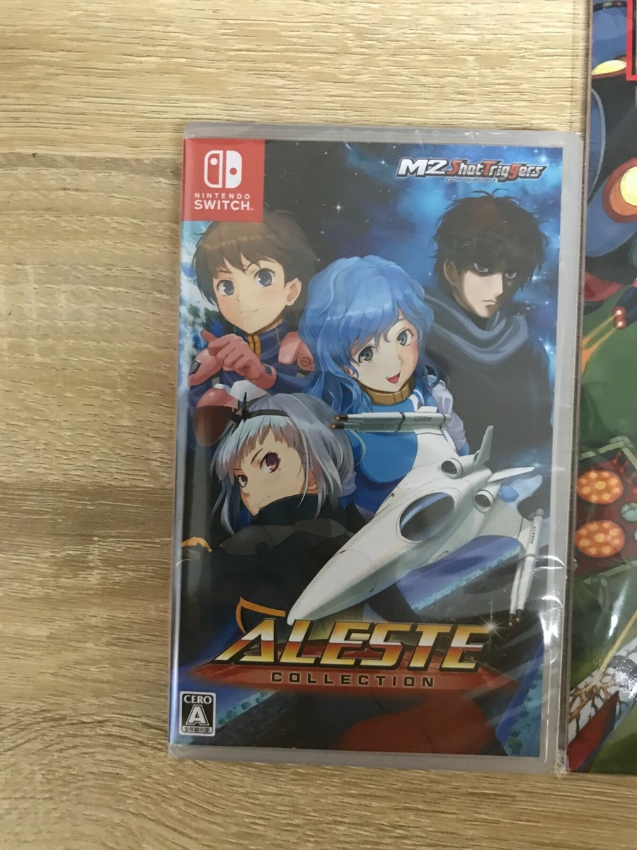 Aleste Collection Nintendo Switch Japanese & Booklet NEW