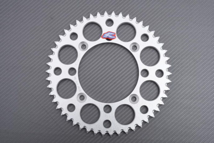 Couronne motocross Renthal 46 dents pas 428 pour moto cross Yamaha YZ 85