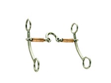 Formay 172534 SS Simplicity ported co. 6" cheedk 5-1/4" mouth western bit