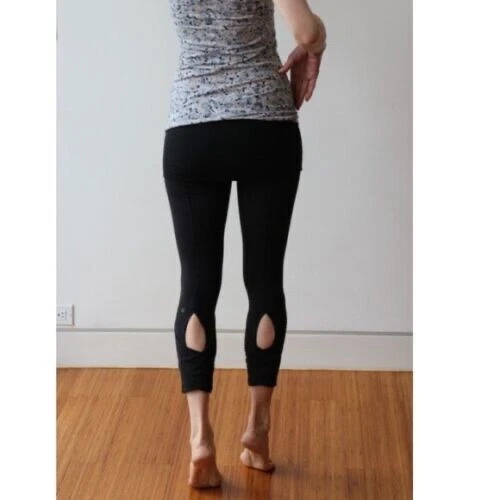 Lululemon Wunder Under Pant Special Edition Dance Size 4 Black — 第 4/4 张图片
