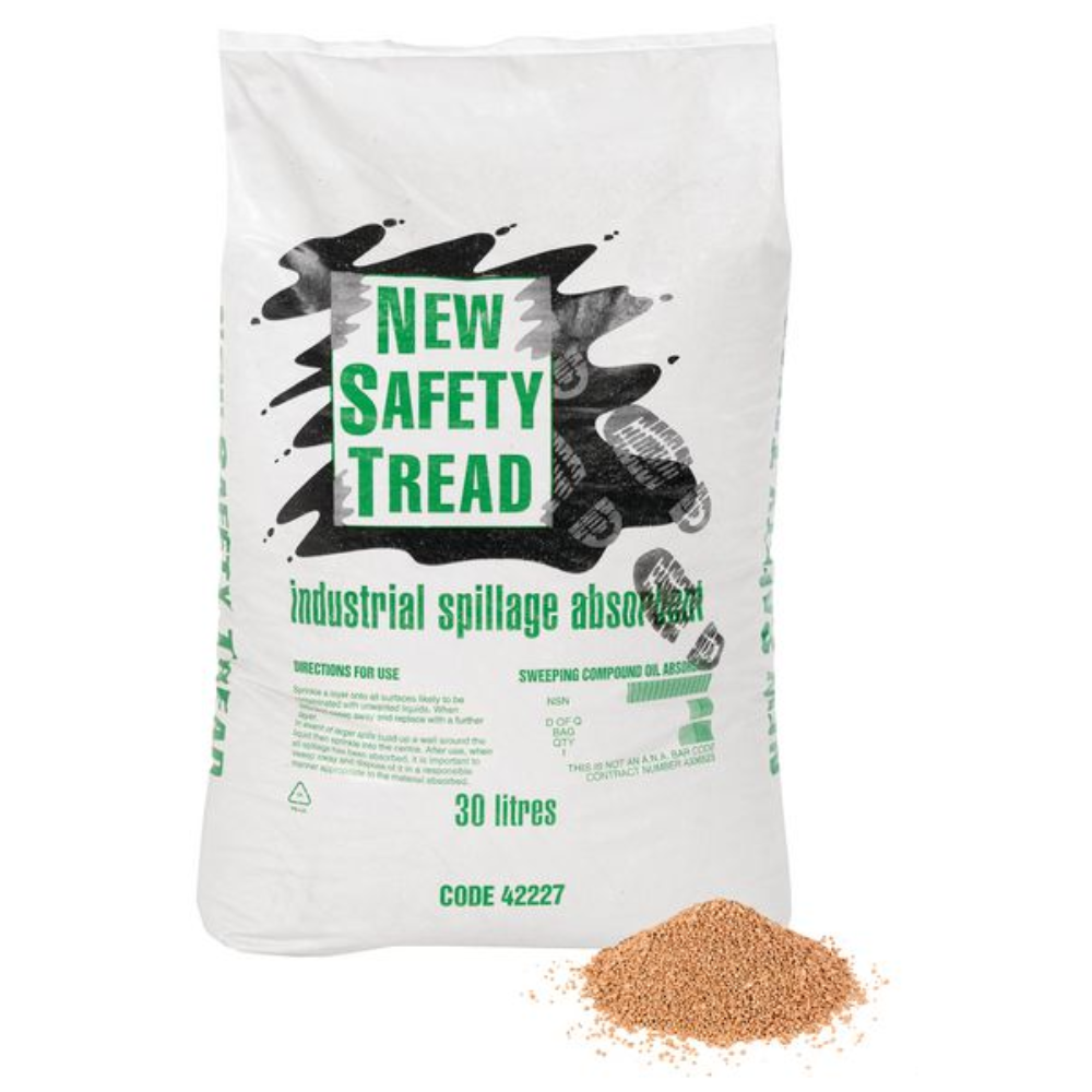 Safety Tread Universal Absorbent Granules – Dust-Free Chemical Spill Control
