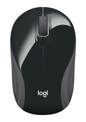 Logitech Wireless Mini Mouse M187 Ultra Portable 2.4 GHz with USB Receiver 10...