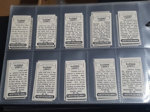 Cadet Sweets Cards Footballers 50/50 (CIG2) - Picture 8 of 12
