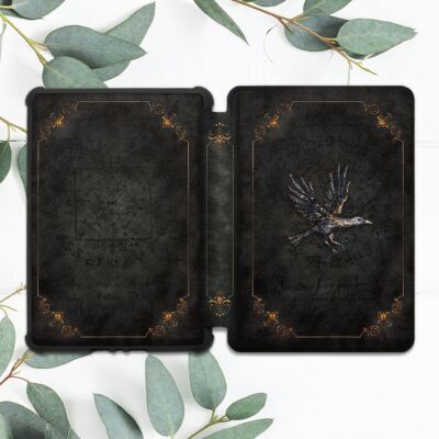 Black Gothic Vintage Book Case For All-new Kindle 10th Gen Kindle Paperwhite
