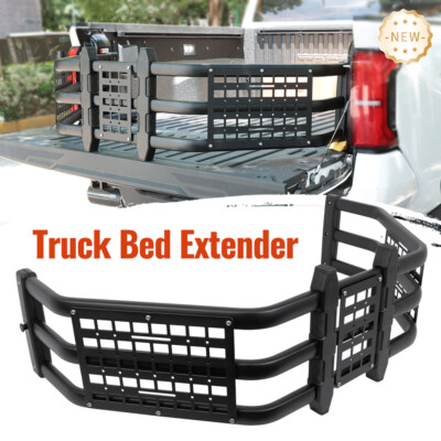 For 2022+ Hyundai Santa Cruz Truck Bed Extender W/ Molle Panel & Flag Bracket