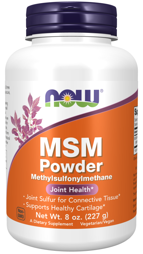 NOW FOODS MSM Powder | Joint Health | 227 G