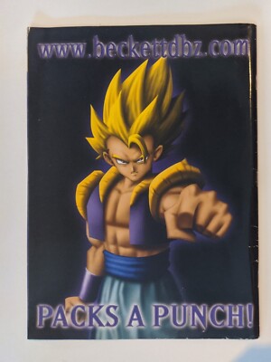 2002 Dragon Ball Z Magazine Beckett Guide to Dragon Ball Z Cards